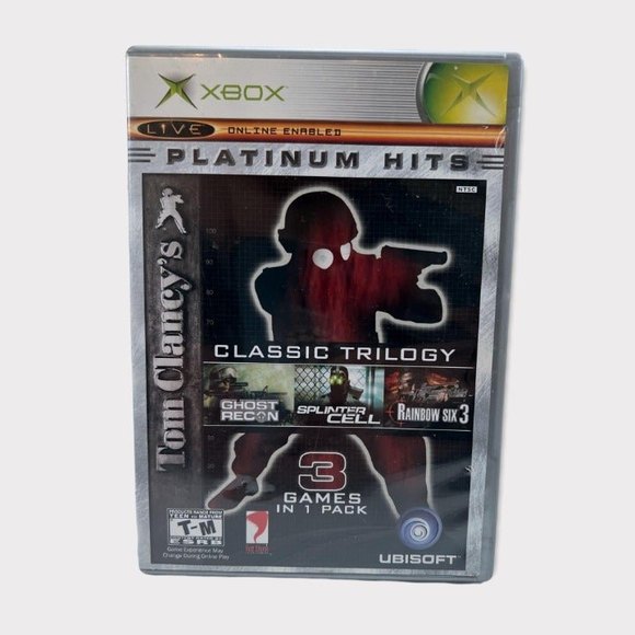Tom Clancy's Classic Trilogy (Microsoft Xbox, 2004) Complete - Picture 1 of 5